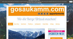 Desktop Screenshot of gosaukamm.com